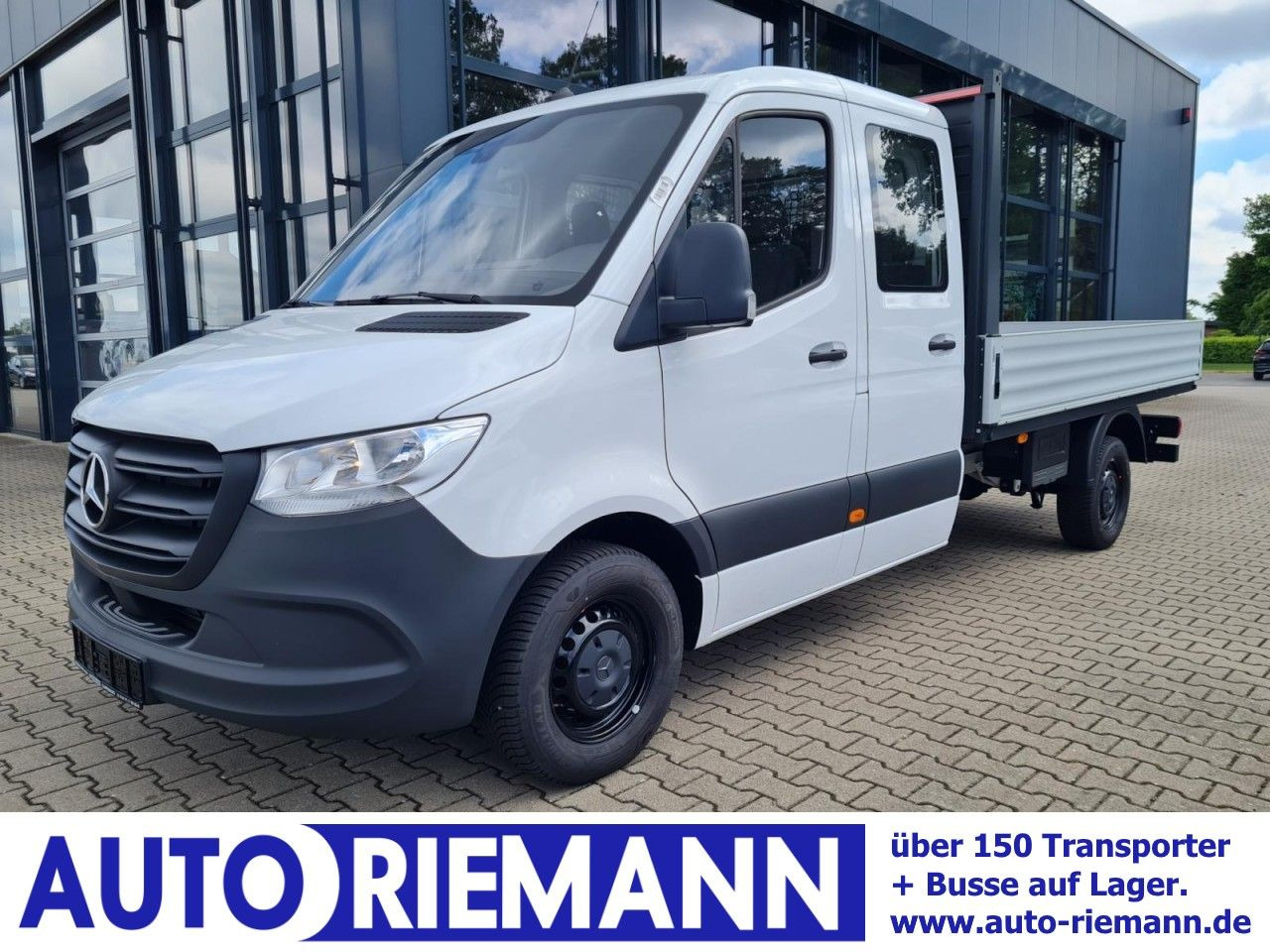 Mercedes-Benz Sprinter 315 DOKA CDI Lang L3 RWD AHK 3,5t - Dodávka valník, Dodávka s dvojitou kabinou: obrázek 1 Mercedes-Benz Sprinter 315 DOKA CDI Lang L3 RWD AHK 3,5t - Dodávka valník, Dodávka s dvojitou kabinou: obrázek 1