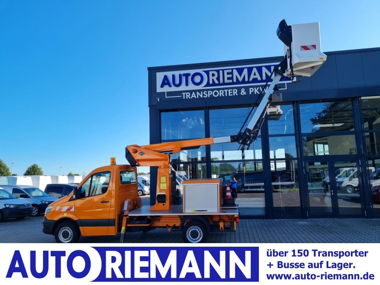 Mercedes-Benz Sprinter 316 CDI Hubarbeitsbühne 12m Korb isolie - Autoplošina: obrázek 1 Mercedes-Benz Sprinter 316 CDI Hubarbeitsbühne 12m Korb isolie - Autoplošina: obrázek 1
