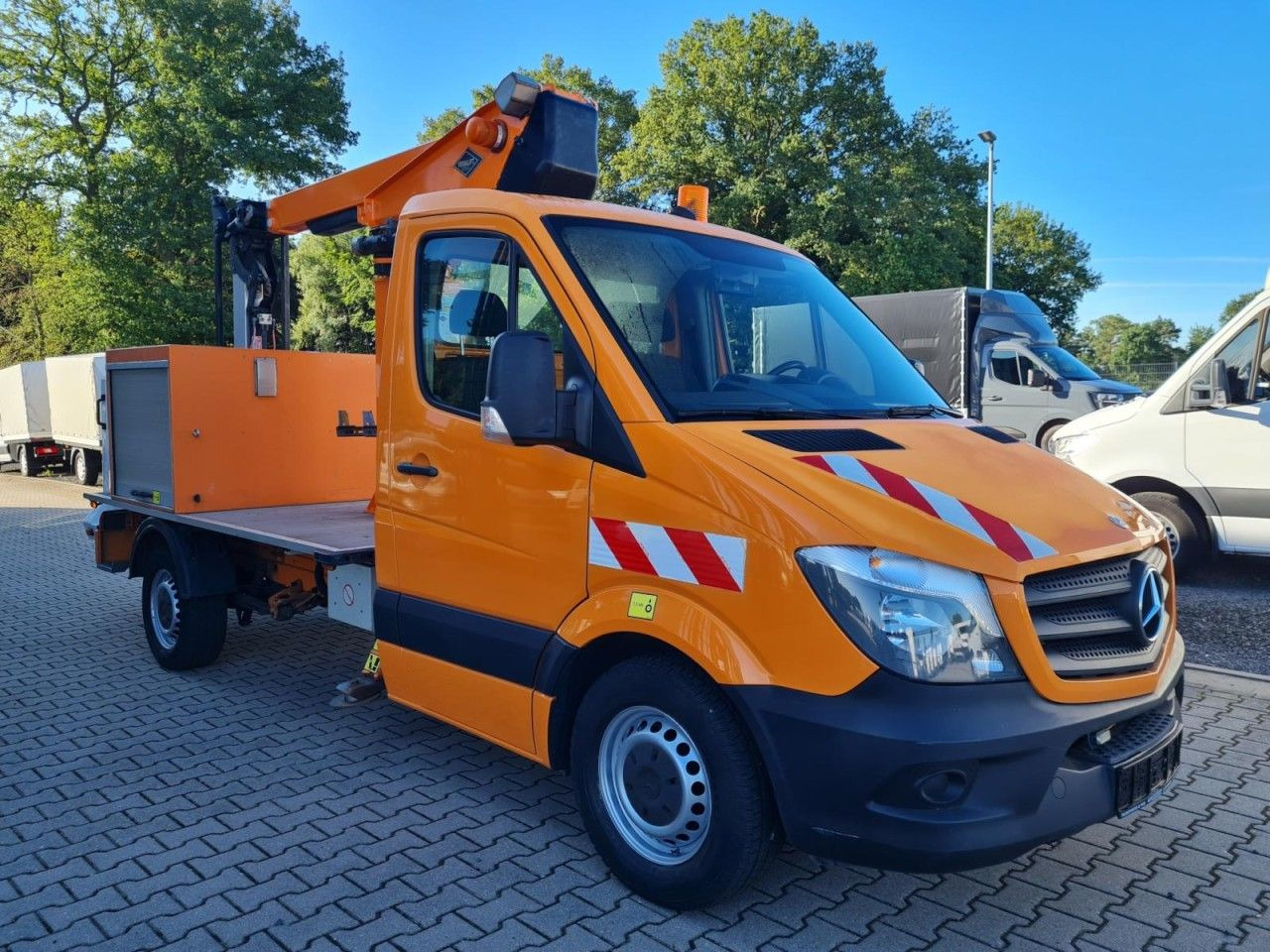 Mercedes-Benz Sprinter 316 CDI Hubarbeitsbühne 12m Korb isolie - Autoplošina: obrázek 4 Mercedes-Benz Sprinter 316 CDI Hubarbeitsbühne 12m Korb isolie - Autoplošina: obrázek 4