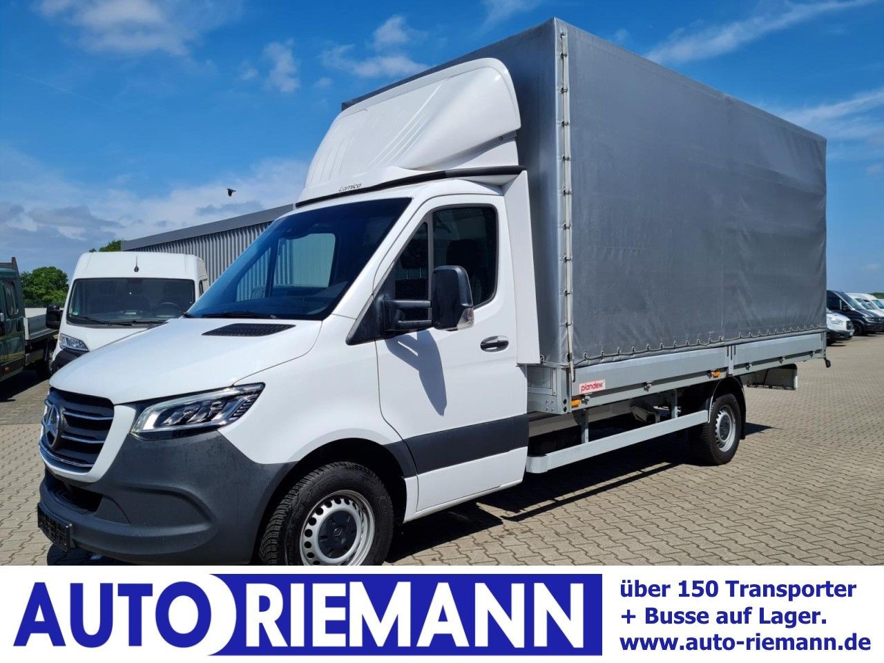 Mercedes-Benz Sprinter 317 Pritsche Plane 10 Pal. RWD LED - Plachtová dodávka: obrázek 1 Mercedes-Benz Sprinter 317 Pritsche Plane 10 Pal. RWD LED - Plachtová dodávka: obrázek 1