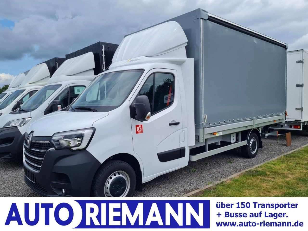Renault Master 3,5t Pritsche Schiebe Plane dCi LBW Luftf - Plachtová dodávka: obrázek 1 Renault Master 3,5t Pritsche Schiebe Plane dCi LBW Luftf - Plachtová dodávka: obrázek 1