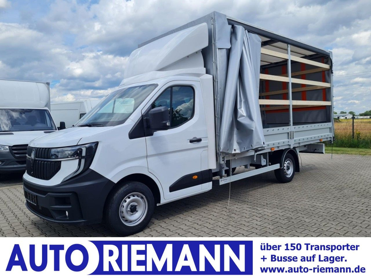 Renault Master 35 Pritsche Schiebe Plane dCi 170 10 Pal. - Plachtová dodávka: obrázek 1 Renault Master 35 Pritsche Schiebe Plane dCi 170 10 Pal. - Plachtová dodávka: obrázek 1