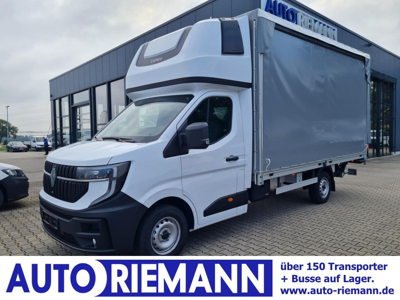 Renault Master Pritsche 2x Schiebe Plane Schlafkab LBW - Plachtová dodávka: obrázek 1 Renault Master Pritsche 2x Schiebe Plane Schlafkab LBW - Plachtová dodávka: obrázek 1