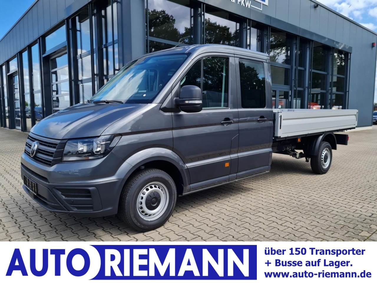 Volkswagen Crafter 35 DOKA 7-Sitze Maxi L4 KLIMA TEMPOMAT - Dodávka valník, Dodávka s dvojitou kabinou: obrázek 1 Volkswagen Crafter 35 DOKA 7-Sitze Maxi L4 KLIMA TEMPOMAT - Dodávka valník, Dodávka s dvojitou kabinou: obrázek 1