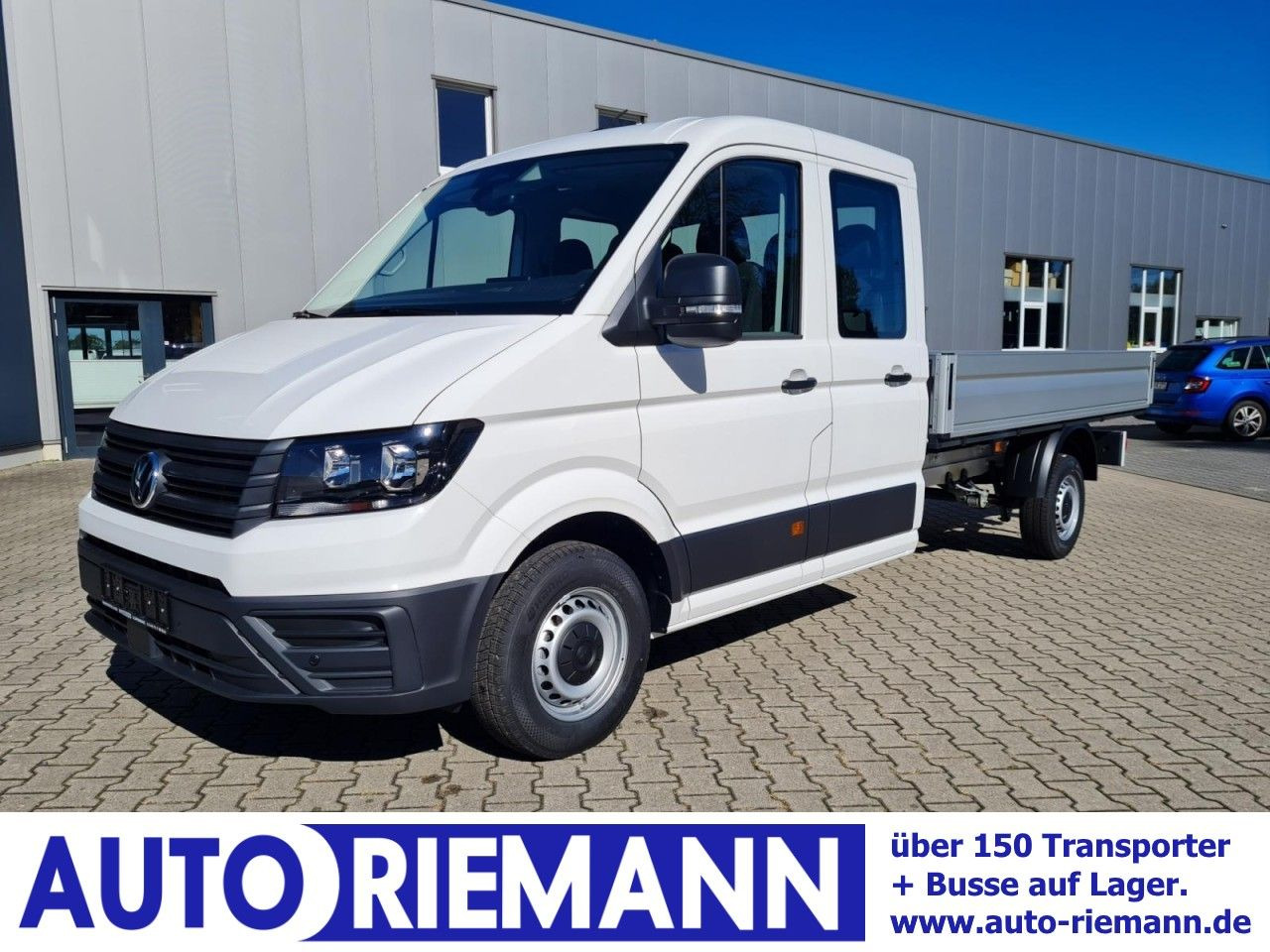 Volkswagen Crafter 35 DOKA 7-Sitze lang L4 KLIMA TEMPOMAT - Dodávka valník, Dodávka s dvojitou kabinou: obrázek 1 Volkswagen Crafter 35 DOKA 7-Sitze lang L4 KLIMA TEMPOMAT - Dodávka valník, Dodávka s dvojitou kabinou: obrázek 1