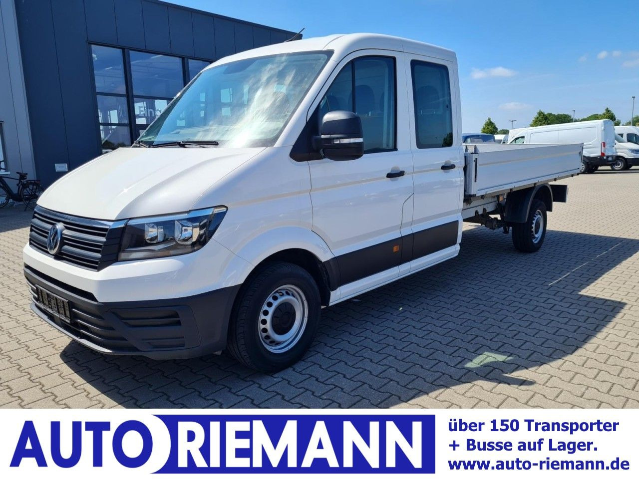 Volkswagen Crafter 35 Doka TDI Lang AHK KLIMA - Dodávka valník, Dodávka s dvojitou kabinou: obrázek 1 Volkswagen Crafter 35 Doka TDI Lang AHK KLIMA - Dodávka valník, Dodávka s dvojitou kabinou: obrázek 1