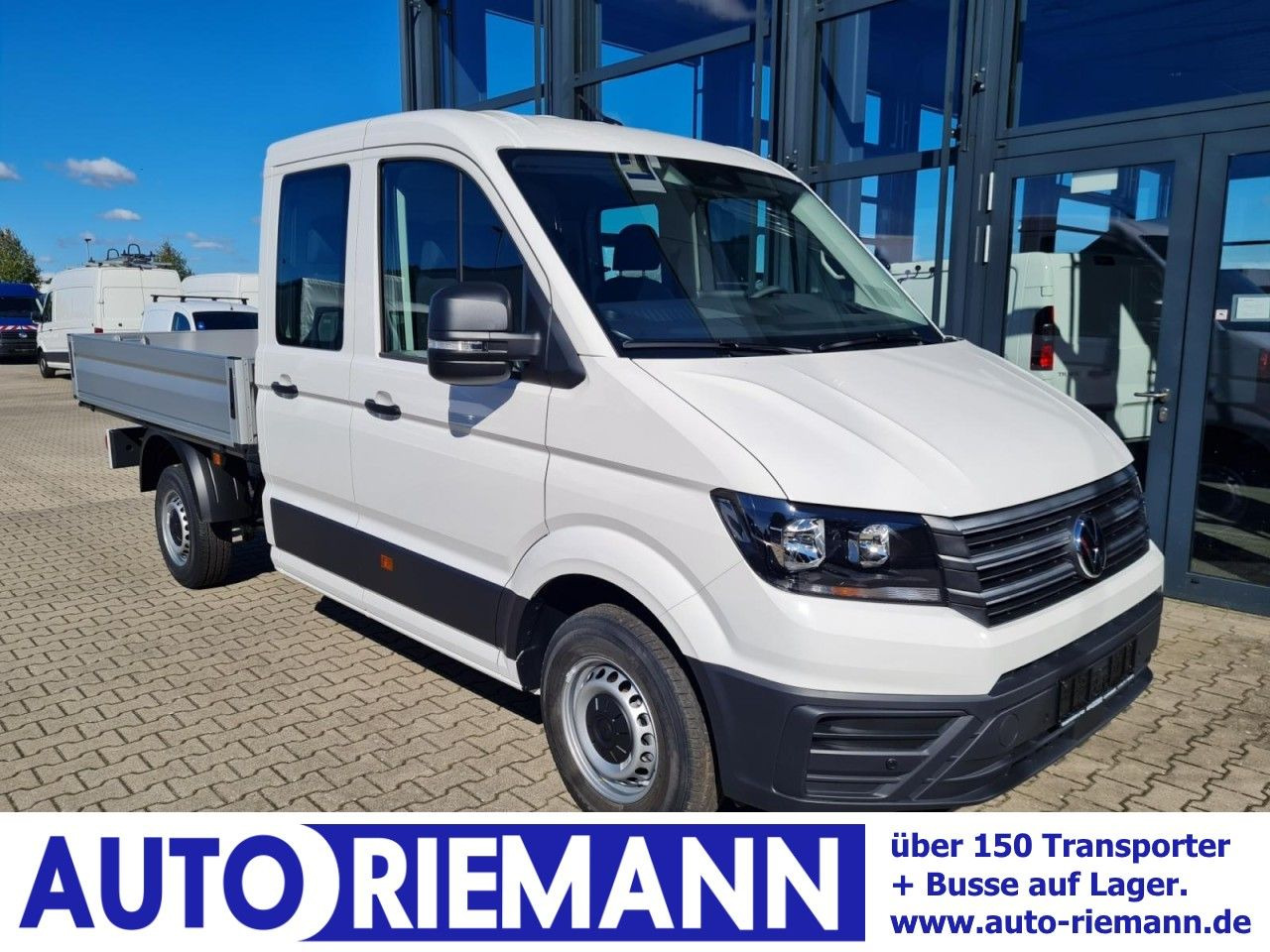 Volkswagen Crafter 35 Doka TDI Pritsche MR KLIMA TEMPOMAT - Dodávka valník, Dodávka s dvojitou kabinou: obrázek 1 Volkswagen Crafter 35 Doka TDI Pritsche MR KLIMA TEMPOMAT - Dodávka valník, Dodávka s dvojitou kabinou: obrázek 1