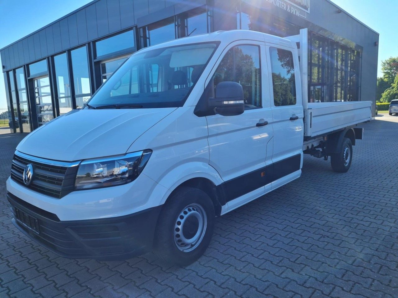 Volkswagen Crafter 35 Doka TDI lang AHK Klima - Dodávka valník, Dodávka s dvojitou kabinou: obrázek 3 Volkswagen Crafter 35 Doka TDI lang AHK Klima - Dodávka valník, Dodávka s dvojitou kabinou: obrázek 3