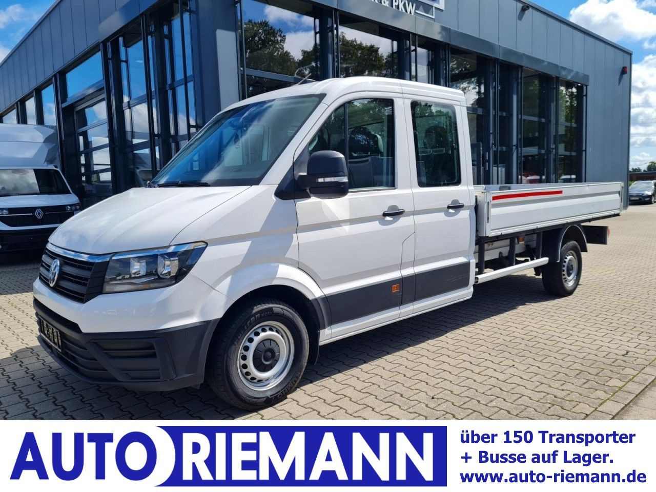 Volkswagen Crafter 35 Doka lang RWD AHK - 3.5to KLIMA TEMPO - Dodávka valník, Dodávka s dvojitou kabinou: obrázek 1 Volkswagen Crafter 35 Doka lang RWD AHK - 3.5to KLIMA TEMPO - Dodávka valník, Dodávka s dvojitou kabinou: obrázek 1