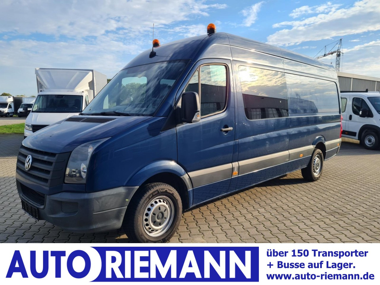 Volkswagen Crafter 35 Kasten Doka 5 Sitze AHK 3.5to REGALSYSTEM - Furgon, Dodávka s dvojitou kabinou: obrázek 1 Volkswagen Crafter 35 Kasten Doka 5 Sitze AHK 3.5to REGALSYSTEM - Furgon, Dodávka s dvojitou kabinou: obrázek 1
