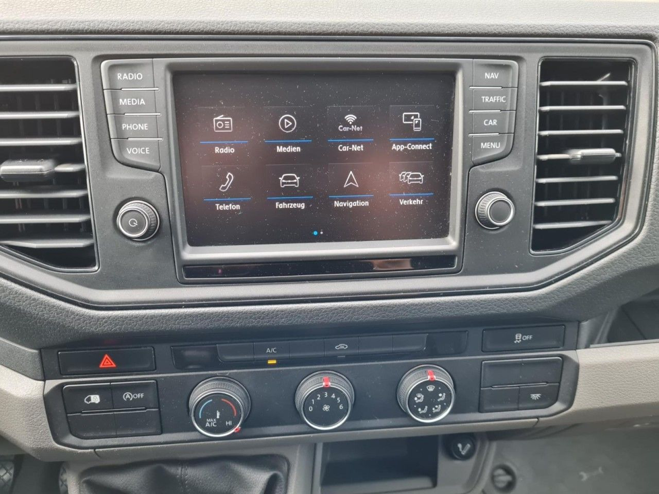 Furgon, Dodávka s dvojitou kabinou Volkswagen Crafter 35 Kasten Plus Doka mixto 6 Sitze NAVI A: obrázek 17
