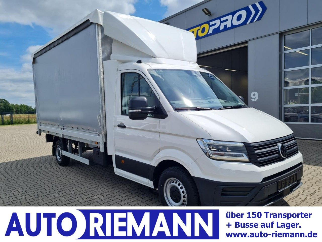 Volkswagen Crafter 35 TDI Pritsche Schiebe Plane LED TEMPOM - Plachtová dodávka: obrázek 1 Volkswagen Crafter 35 TDI Pritsche Schiebe Plane LED TEMPOM - Plachtová dodávka: obrázek 1