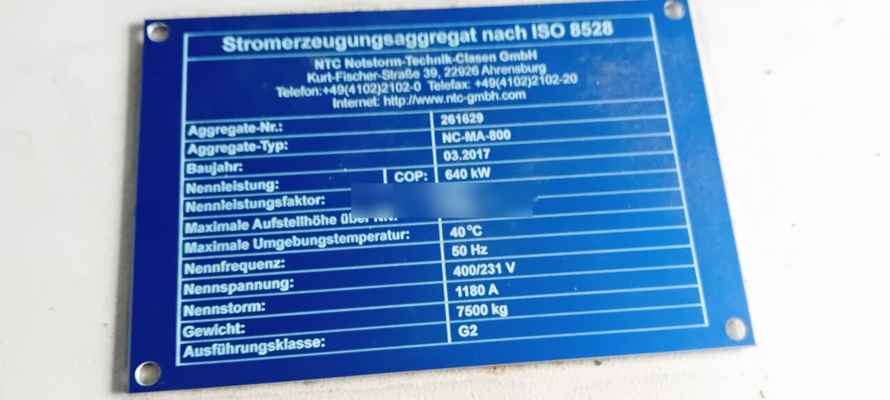 Nový Elektrický generátor Cummins GENERATOR CUMMINS STAMFORD 1300 KW 1600 KVA FABRYCZNIE NOWY AGRE: obrázek 8