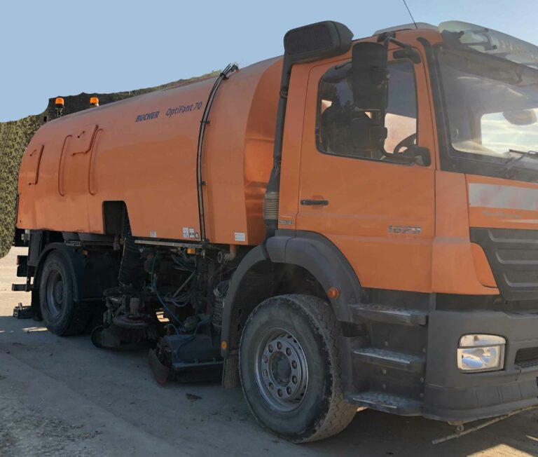 Bucher-Schörling auf MB 1829 – Sweeper / Kehrmaschine - Zametací vůz: obrázek 1 Bucher-Schörling auf MB 1829 – Sweeper / Kehrmaschine - Zametací vůz: obrázek 1