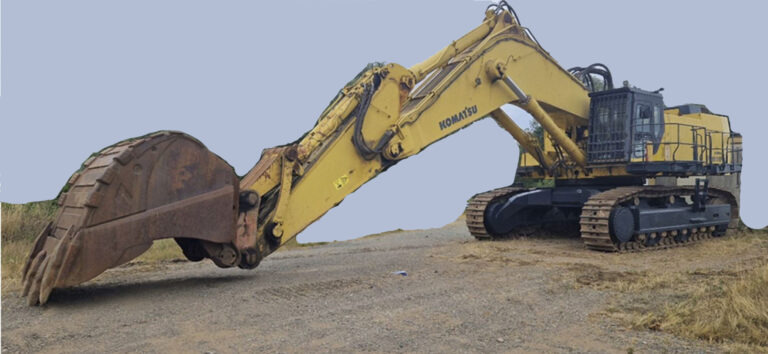 Komatsu PC1100 – excavator / Kettenbagger - Rýpadlo: obrázek 1 Komatsu PC1100 – excavator / Kettenbagger - Rýpadlo: obrázek 1