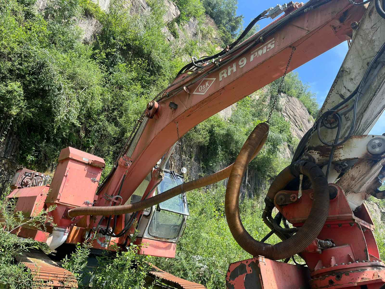 O&K RH9 PMS mit Wimmer blast hole drilling rig / Sprengloch-Bohrgerät - Vrtná souprava: obrázek 2 O&K RH9 PMS mit Wimmer blast hole drilling rig / Sprengloch-Bohrgerät - Vrtná souprava: obrázek 2
