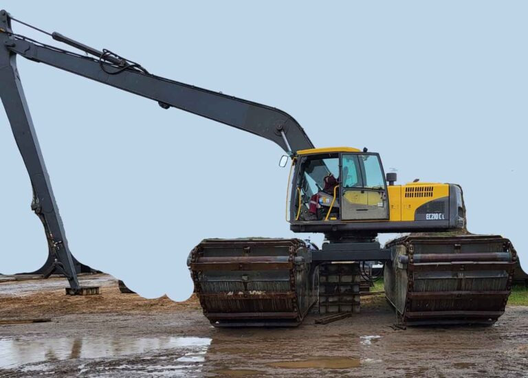 Volvo EC210 CL – Amphibious excavator / Amphibienbagger - Plovoucí bagr: obrázek 1 Volvo EC210 CL – Amphibious excavator / Amphibienbagger - Plovoucí bagr: obrázek 1