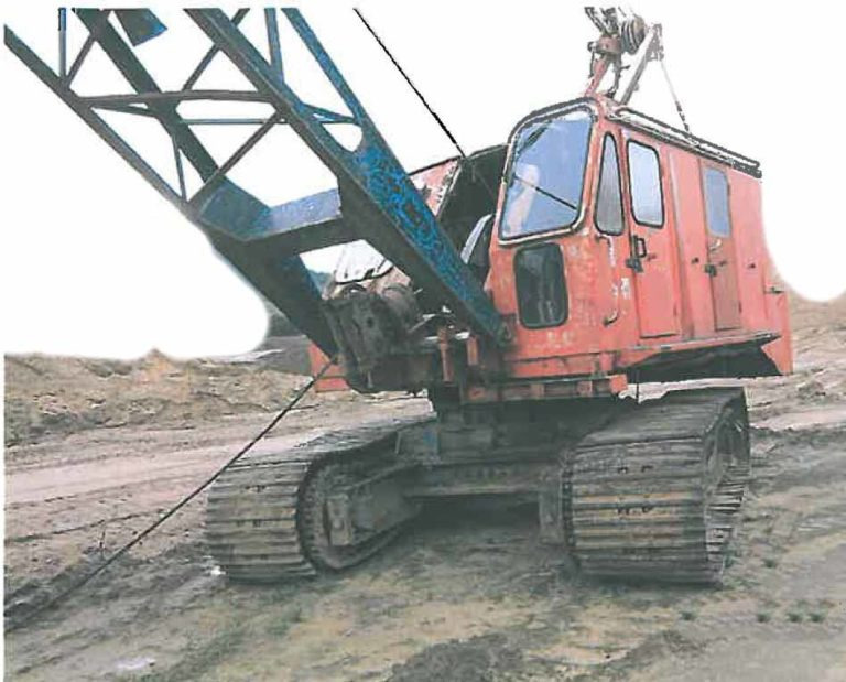 Weserhütte W120 – Dragline excavator / Seilbagger - Rypadlo s vlečným korečkem: obrázek 1 Weserhütte W120 – Dragline excavator / Seilbagger - Rypadlo s vlečným korečkem: obrázek 1
