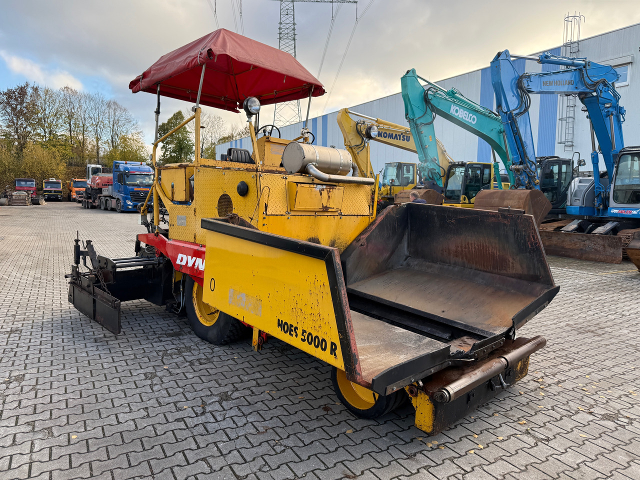 Dynapac 5000R Asphaltfertiger - Finišér: obrázek 3 Dynapac 5000R Asphaltfertiger - Finišér: obrázek 3