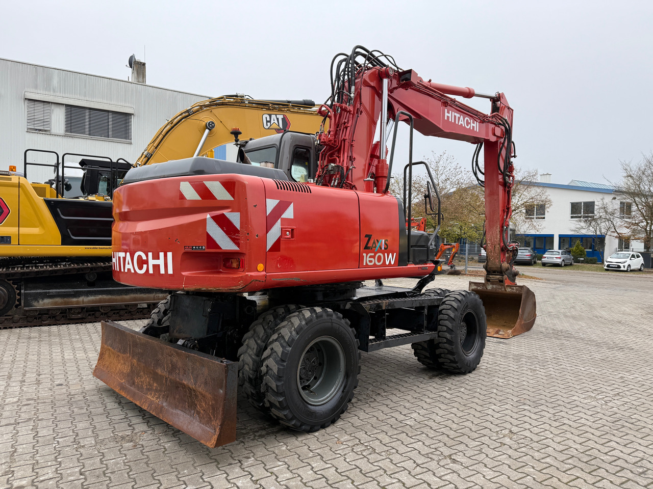 Hitachi ZX 160 W Mobilbagger Klima Zentralschmierung OQ 60-5 - Kolesové rýpadlo: obrázek 4 Hitachi ZX 160 W Mobilbagger Klima Zentralschmierung OQ 60-5 - Kolesové rýpadlo: obrázek 4