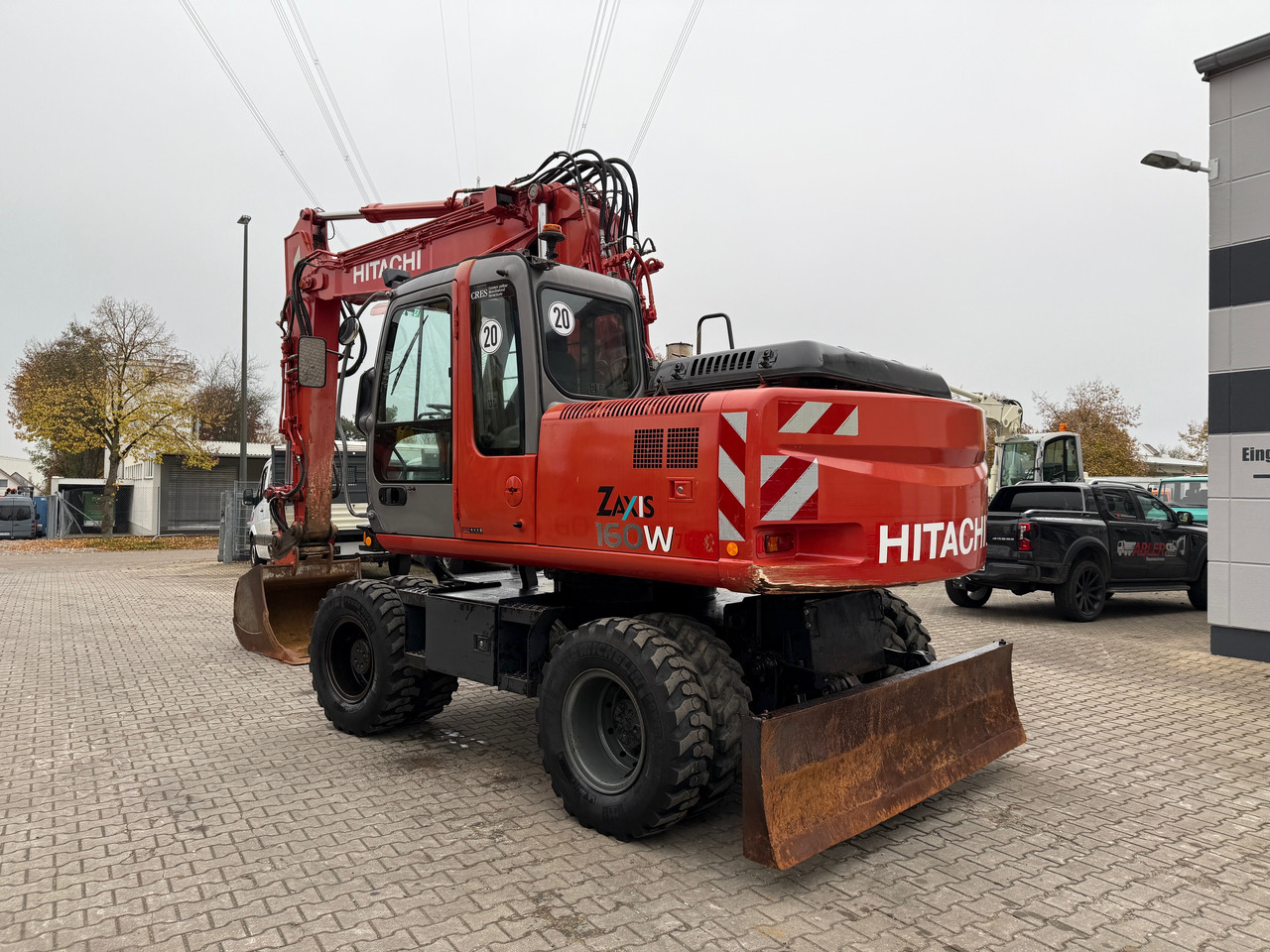 Hitachi ZX 160 W Mobilbagger Klima Zentralschmierung OQ 60-5 - Kolesové rýpadlo: obrázek 5 Hitachi ZX 160 W Mobilbagger Klima Zentralschmierung OQ 60-5 - Kolesové rýpadlo: obrázek 5
