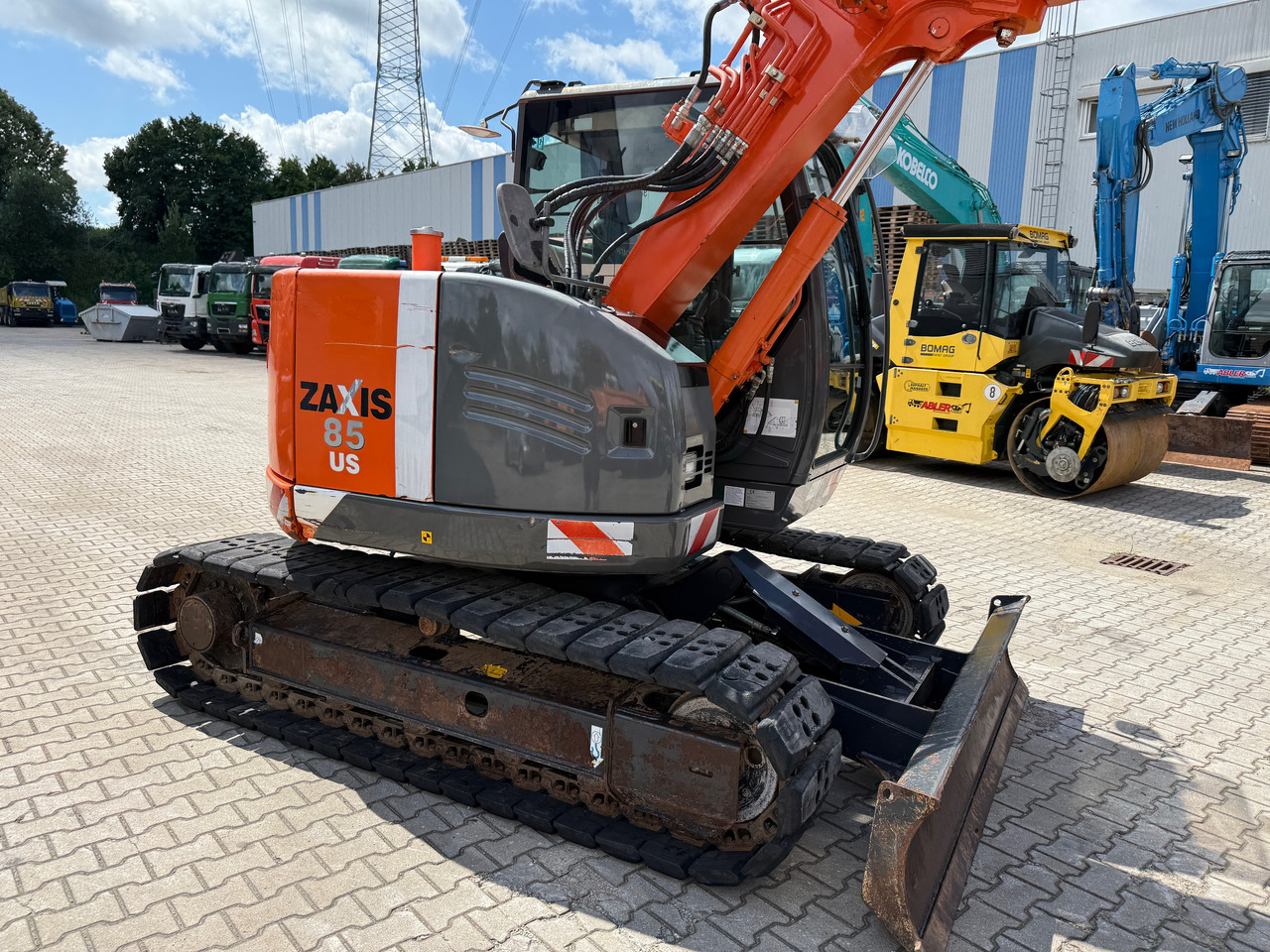 Rýpadlo Hitachi ZX85 US-3 OFFSET Kompaktbagger MS08: obrázek 15