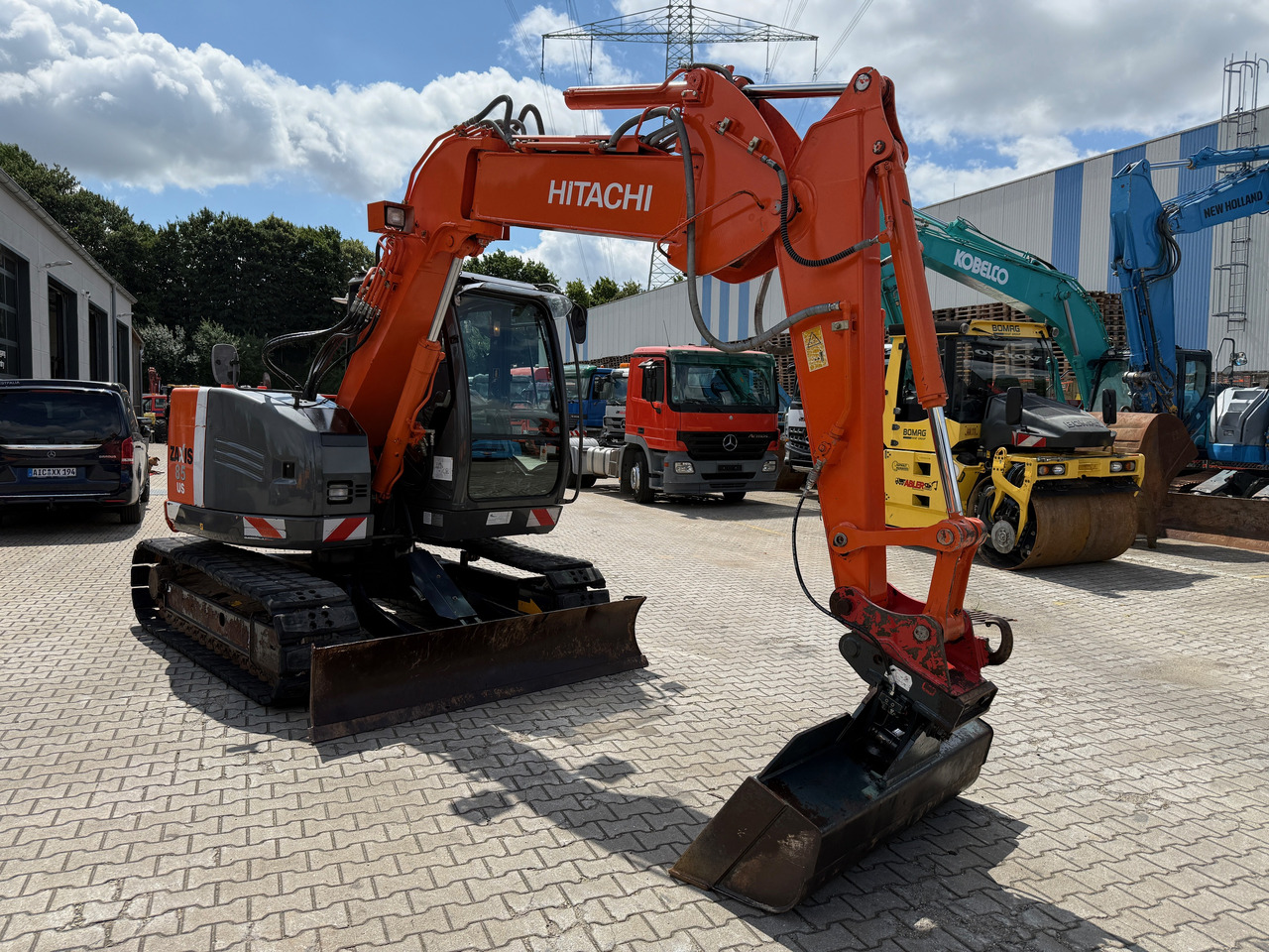 Rýpadlo Hitachi ZX85 US-3 OFFSET Kompaktbagger MS08: obrázek 7