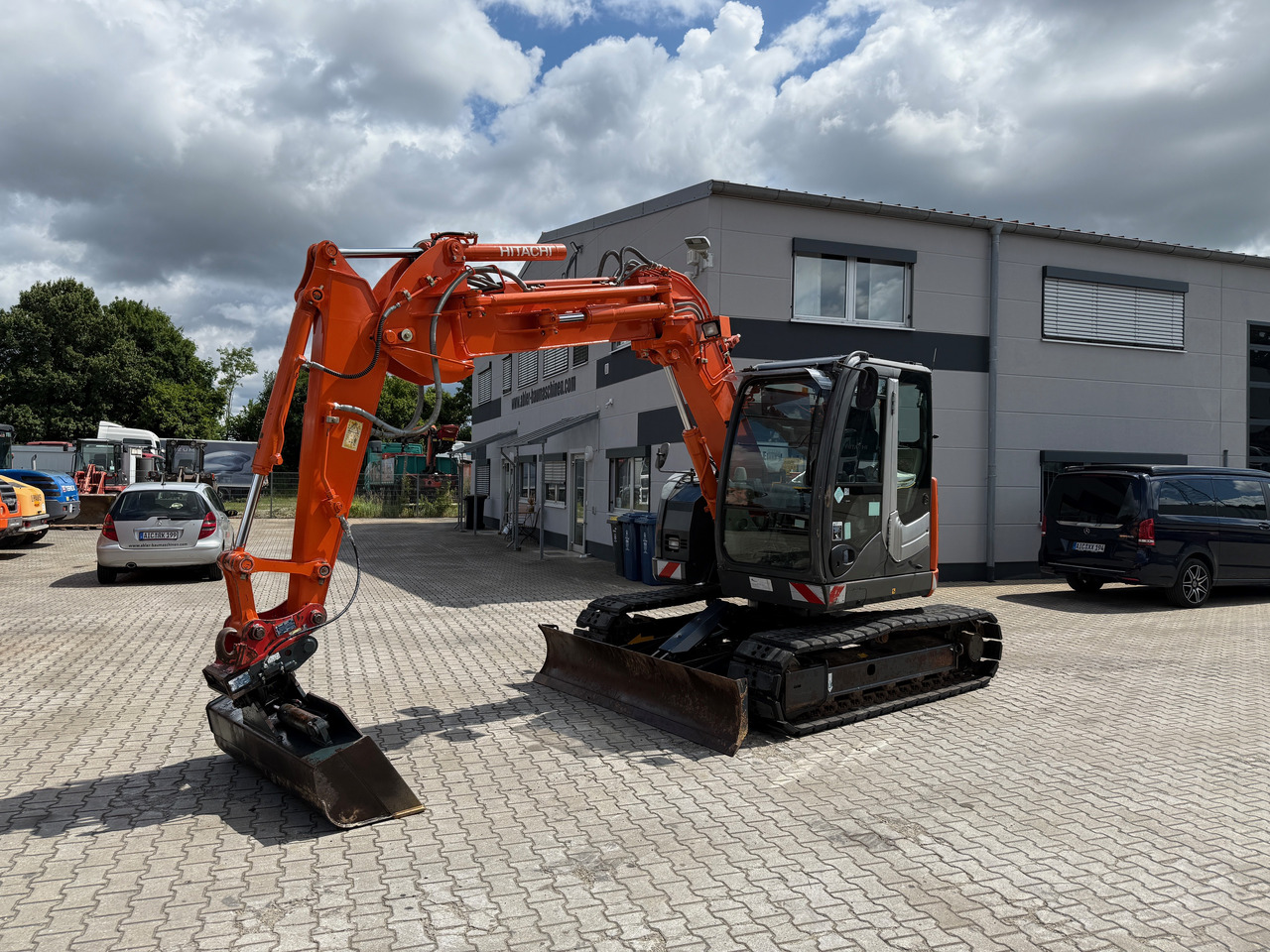 Rýpadlo Hitachi ZX85 US-3 OFFSET Kompaktbagger MS08: obrázek 6