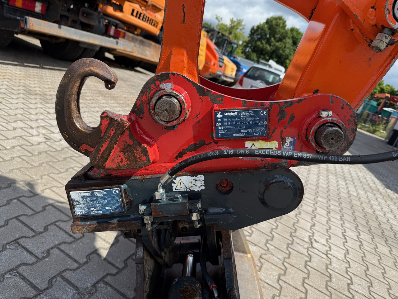 Rýpadlo Hitachi ZX85 US-3 OFFSET Kompaktbagger MS08: obrázek 13