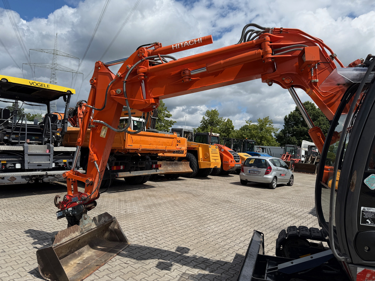 Rýpadlo Hitachi ZX85 US-3 OFFSET Kompaktbagger MS08: obrázek 9