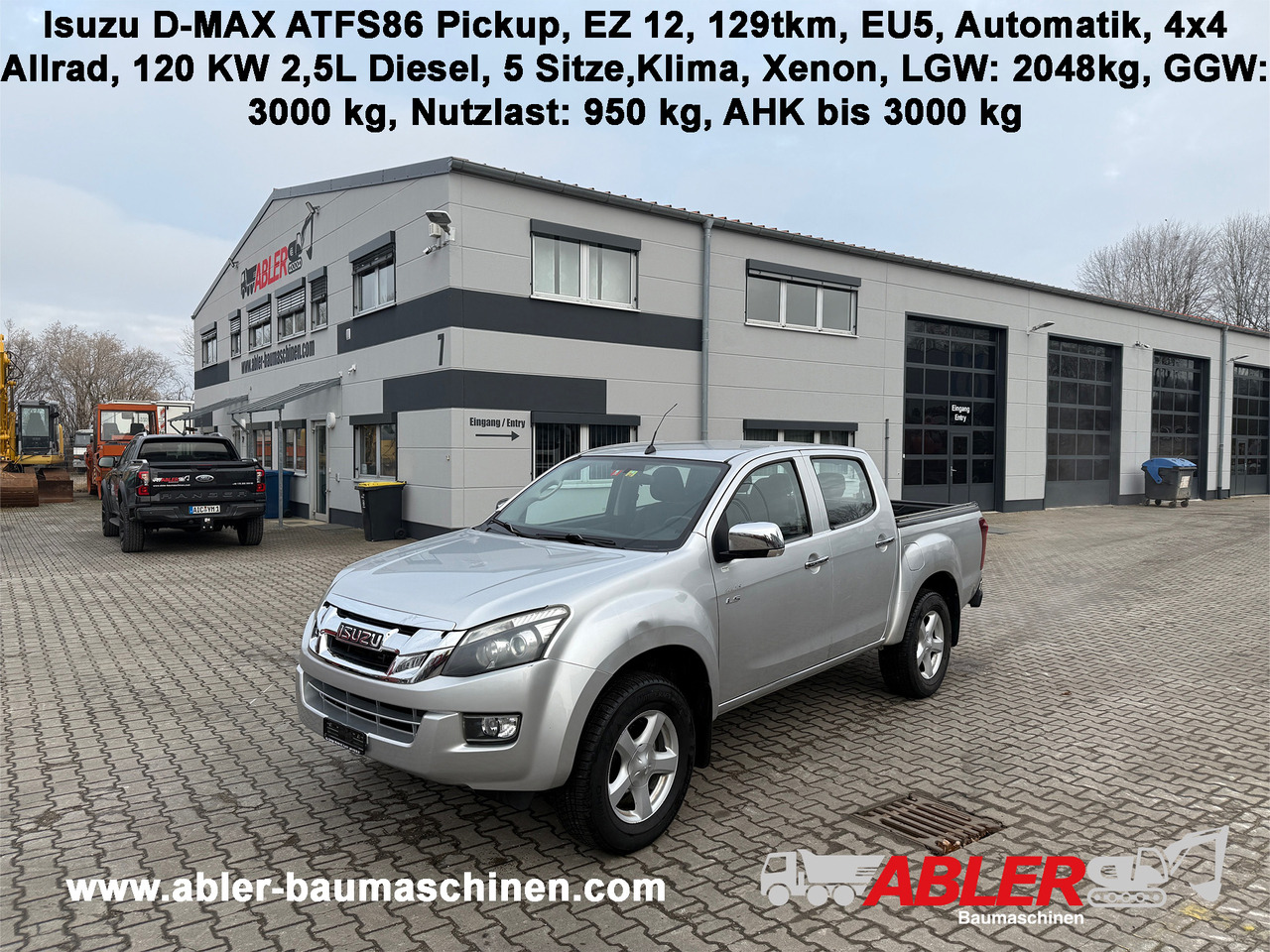 Isuzu DMAX 2,5 Pickup Automatik - Pick-up: obrázek 1 Isuzu DMAX 2,5 Pickup Automatik - Pick-up: obrázek 1