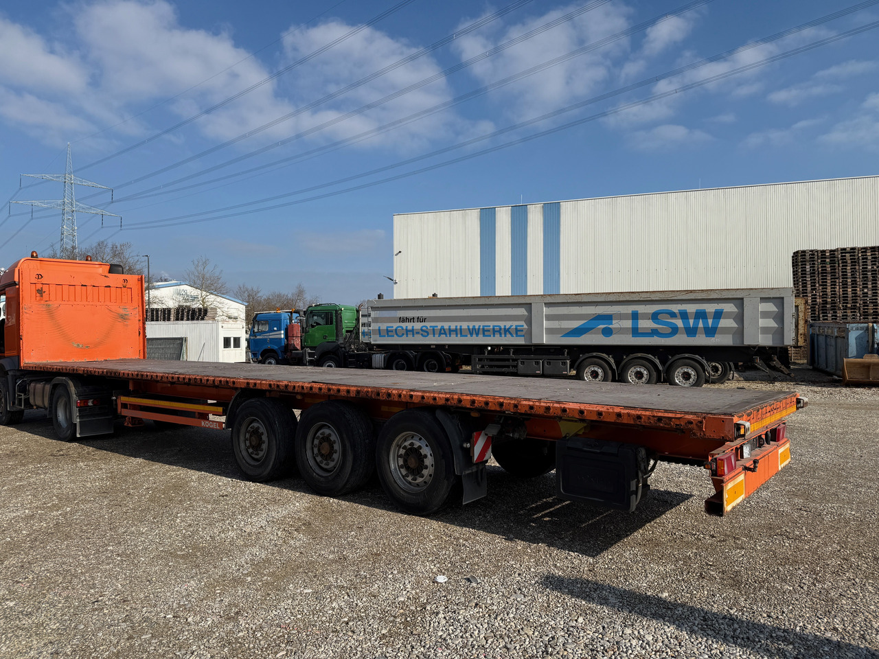 Kögel S24-1 Pritschenauflieger - Návěs valník/ Plato: obrázek 3 Kögel S24-1 Pritschenauflieger - Návěs valník/ Plato: obrázek 3