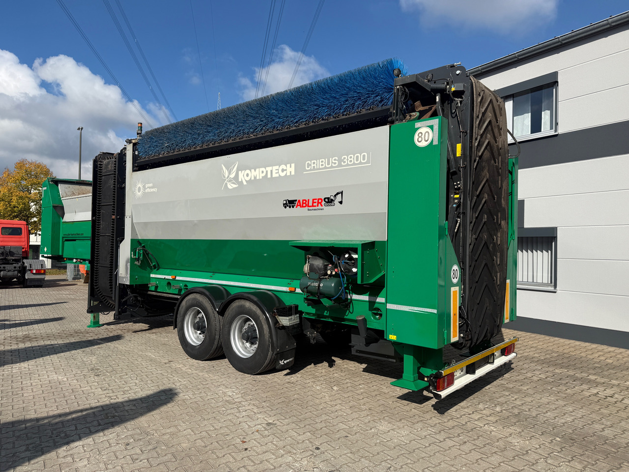 Komptech Cribus 3800 Trommelsiebanlage auf Auflieger - Třídič, Návěs: obrázek 5 Komptech Cribus 3800 Trommelsiebanlage auf Auflieger - Třídič, Návěs: obrázek 5