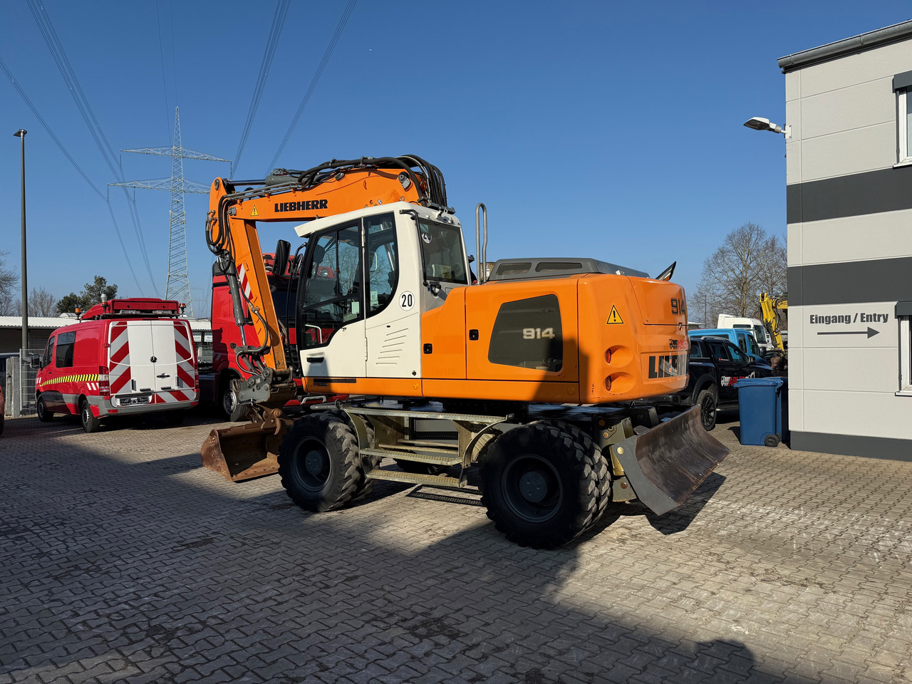 Liebherr A914 Mobilbagger OQ65 Klima - Kolesové rýpadlo: obrázek 4 Liebherr A914 Mobilbagger OQ65 Klima - Kolesové rýpadlo: obrázek 4