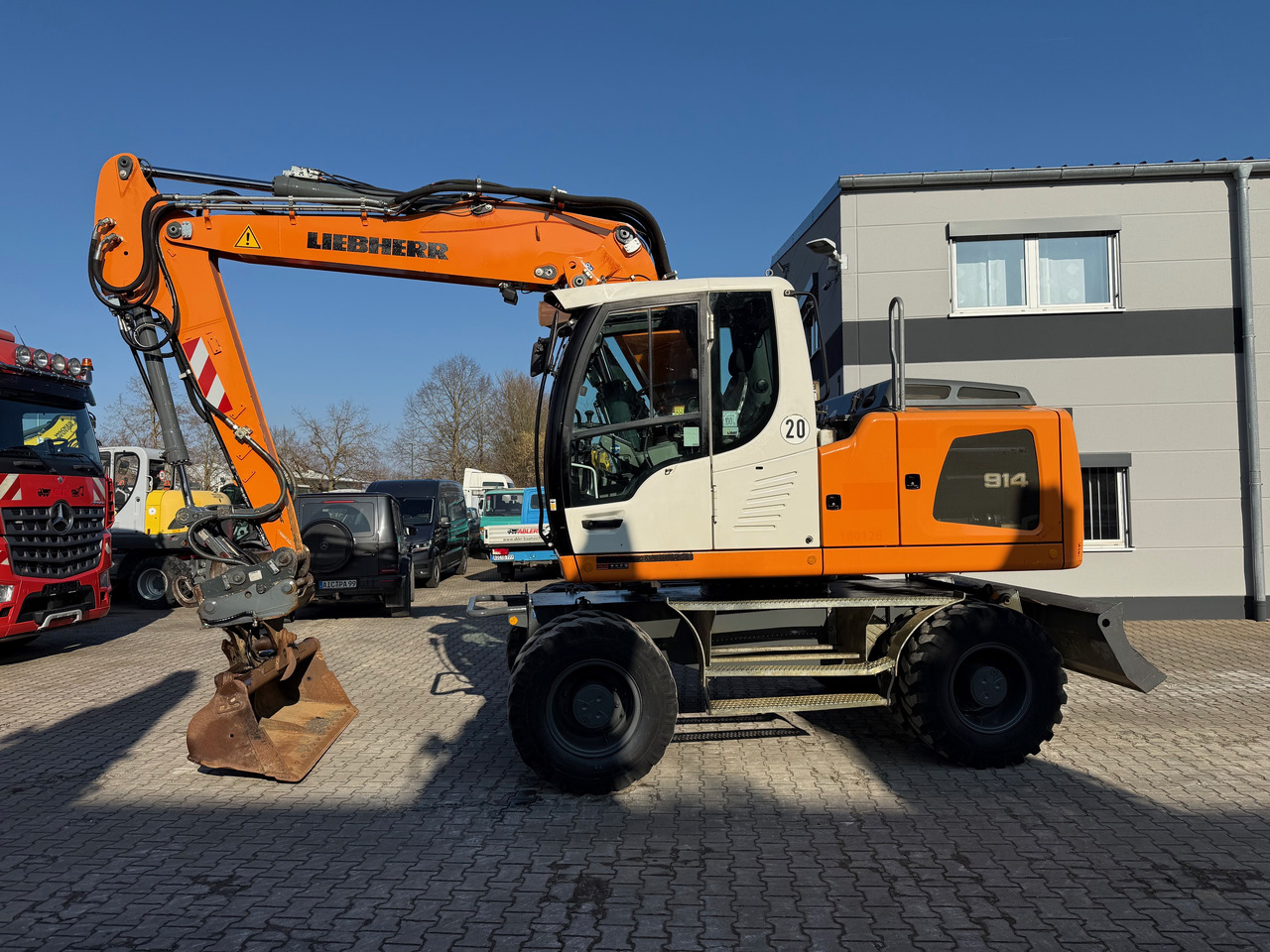 Liebherr A914 Mobilbagger OQ65 Klima - Kolesové rýpadlo: obrázek 3 Liebherr A914 Mobilbagger OQ65 Klima - Kolesové rýpadlo: obrázek 3