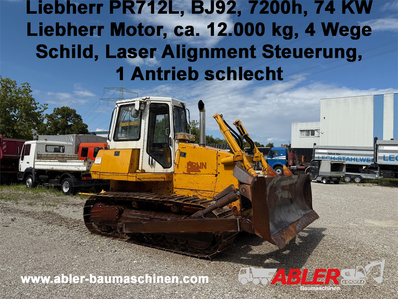 Liebherr PR712L Planierraupe Steuerung - Buldozer: obrázek 1 Liebherr PR712L Planierraupe Steuerung - Buldozer: obrázek 1
