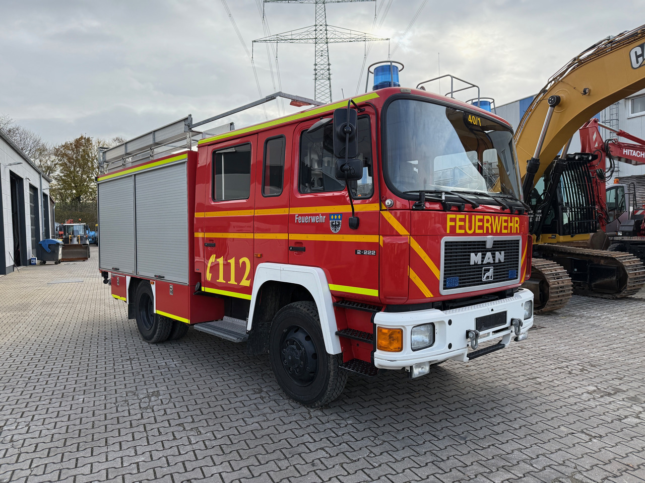 MAN 12.222 LF16 Feuerwehr-LKW - Hasičský vůz: obrázek 3 MAN 12.222 LF16 Feuerwehr-LKW - Hasičský vůz: obrázek 3