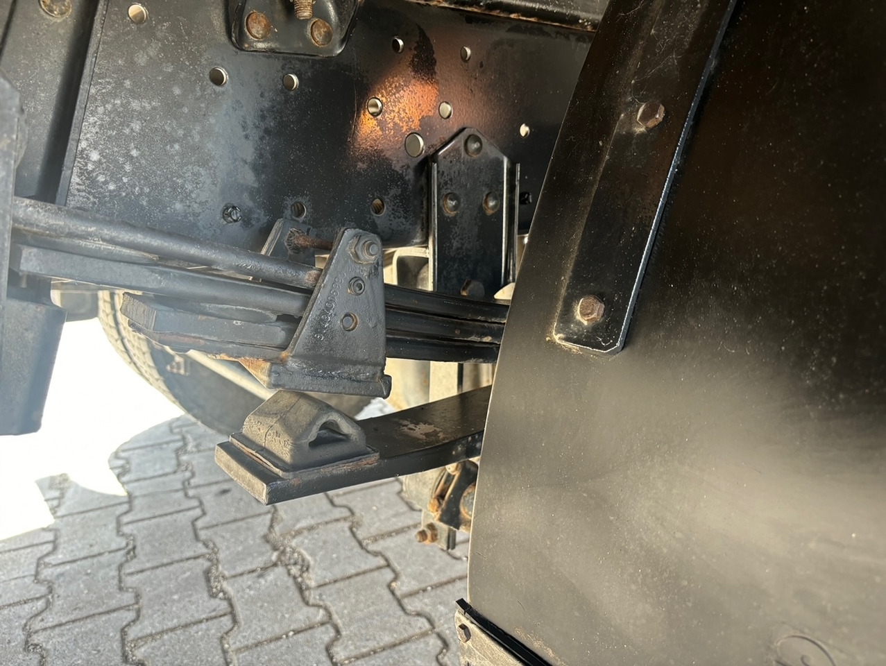 Nákladní automobil valníkový/ Plošinový, Auto s hydraulickou rukou MAN 8.163 L2000 Pritsche+Kran Hiab 035: obrázek 8