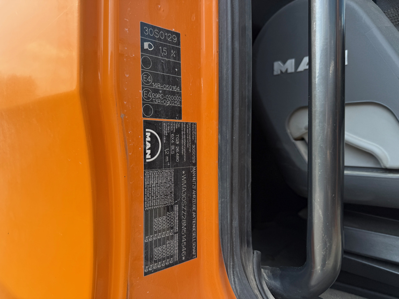 Sklápěč MAN TGS 26.480 SZM 6x4 mit Kippauflieger: obrázek 11
