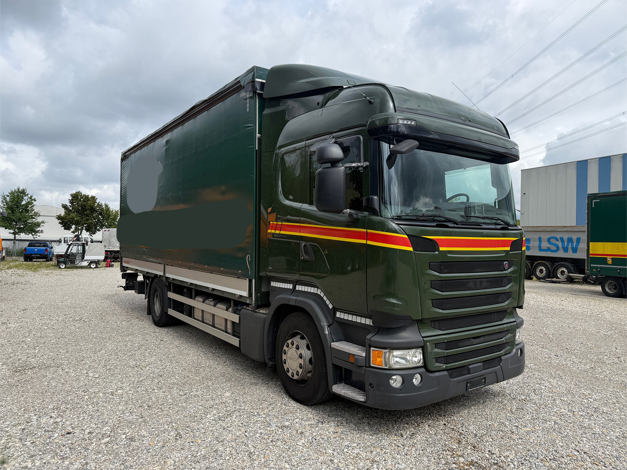 Scania R450 Gardine+Bordwand+Edscha AHK LBW - Plachtový nákladní auto: obrázek 3 Scania R450 Gardine+Bordwand+Edscha AHK LBW - Plachtový nákladní auto: obrázek 3