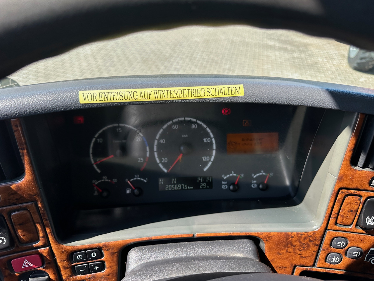 Hákový nosič kontejnerů Scania R580 Abrollkipper V8 Mit Küpper Weisser Enteisungsgerät 45m: obrázek 14