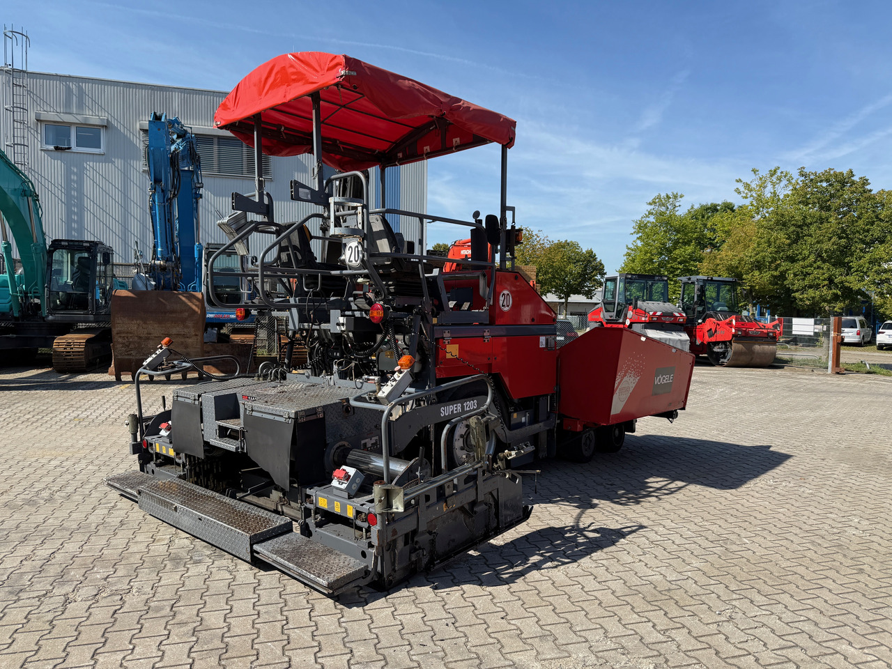 Vögele Super 1203 Asphalt-Radfertiger - Finišér: obrázek 4 Vögele Super 1203 Asphalt-Radfertiger - Finišér: obrázek 4