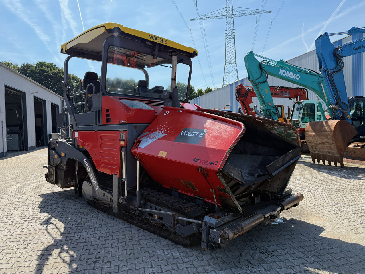 Vögele Super 1800-2 Asphaltfertiger mit Nivellierung 650cm - Finišér: obrázek 5 Vögele Super 1800-2 Asphaltfertiger mit Nivellierung 650cm - Finišér: obrázek 5
