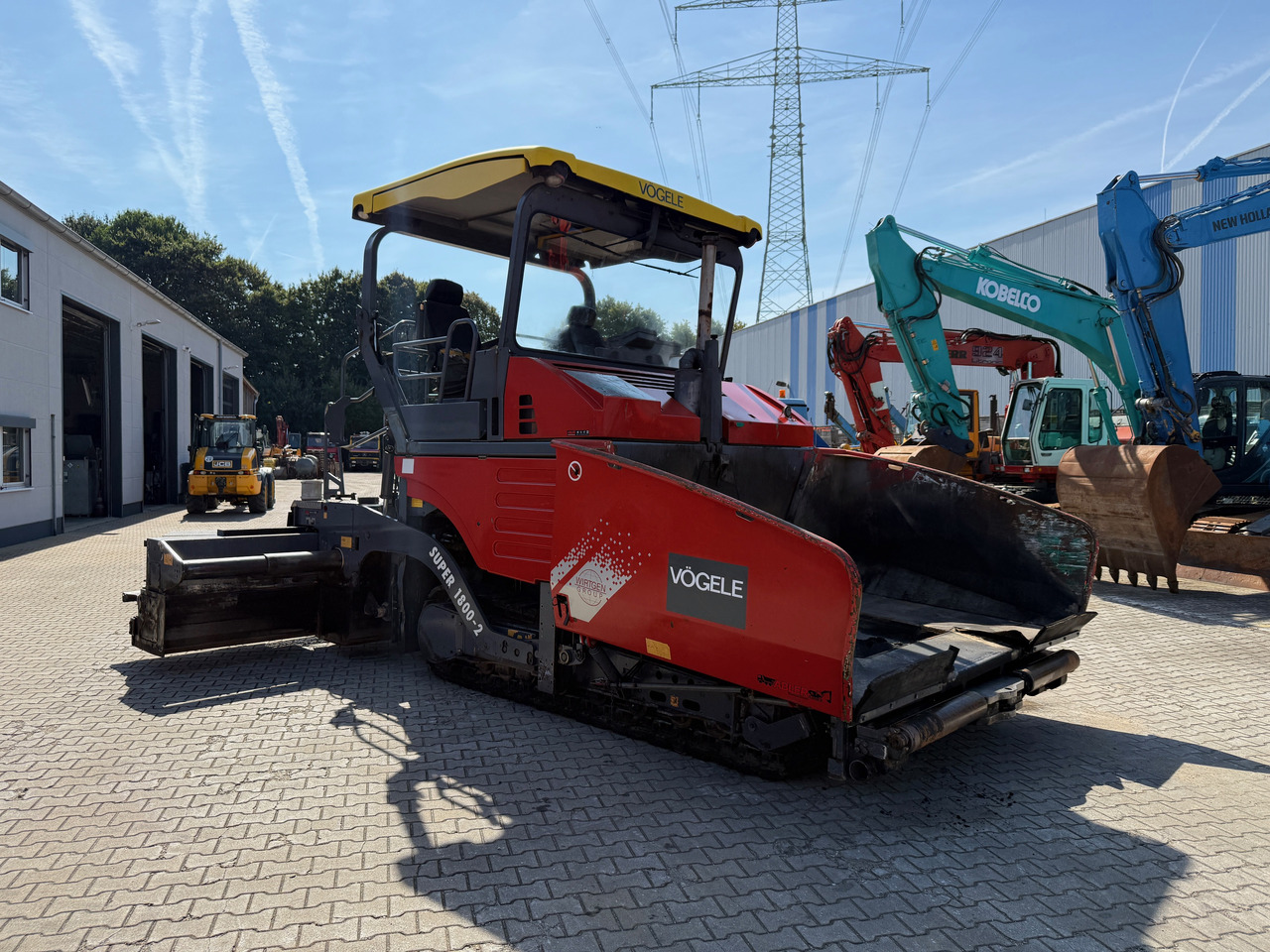 Vögele Super 1800-2 Asphaltfertiger mit Nivellierung 650cm - Finišér: obrázek 3 Vögele Super 1800-2 Asphaltfertiger mit Nivellierung 650cm - Finišér: obrázek 3