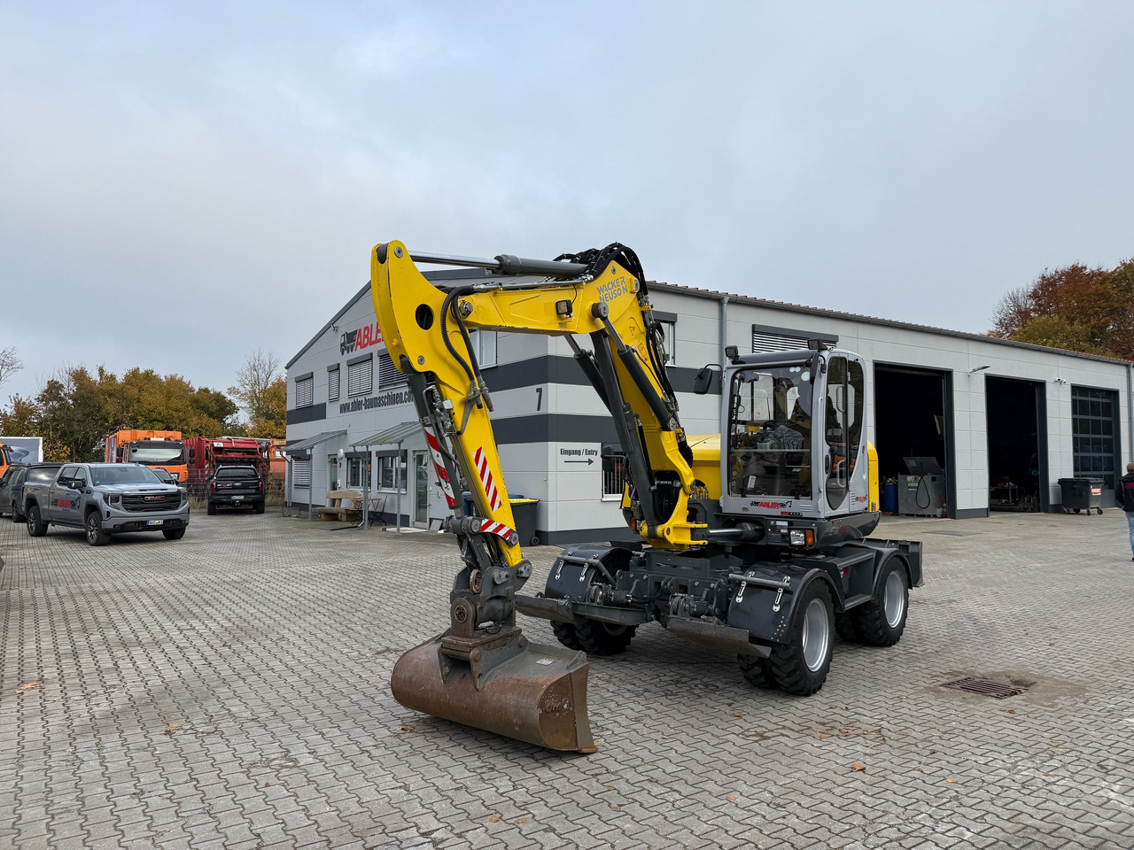 Wacker Neuson EW100 Mobilbagger Allradlenkung Powertilt VOLL - Rýpadlo: obrázek 4 Wacker Neuson EW100 Mobilbagger Allradlenkung Powertilt VOLL - Rýpadlo: obrázek 4