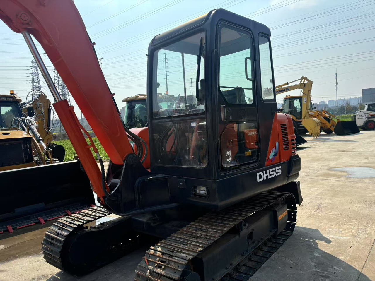 Doosan DH55 - Mini rýpadlo: obrázek 4 Doosan DH55 - Mini rýpadlo: obrázek 4
