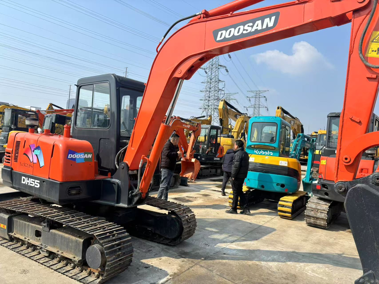Doosan DH55 - Mini rýpadlo: obrázek 5 Doosan DH55 - Mini rýpadlo: obrázek 5