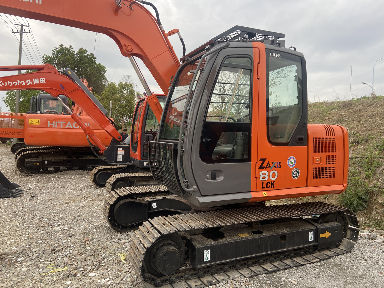 HITACHI ZX80 - Mini rýpadlo: obrázek 1 HITACHI ZX80 - Mini rýpadlo: obrázek 1