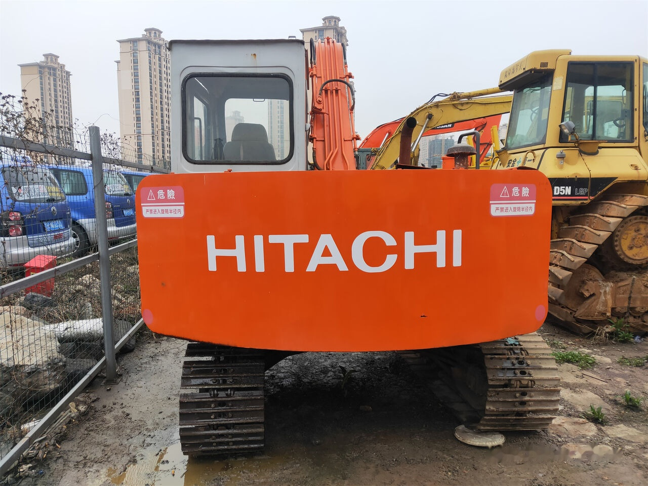 Hitachi EX60 - Pásové rýpadlo: obrázek 3 Hitachi EX60 - Pásové rýpadlo: obrázek 3