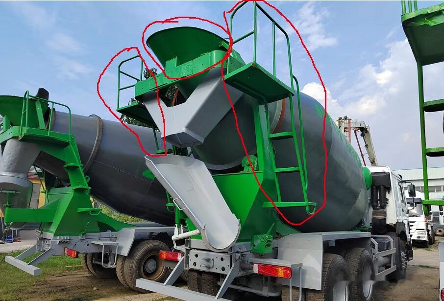 Howo ZLJ5253GJB1 - Autodomíchávač: obrázek 4 Howo ZLJ5253GJB1 - Autodomíchávač: obrázek 4